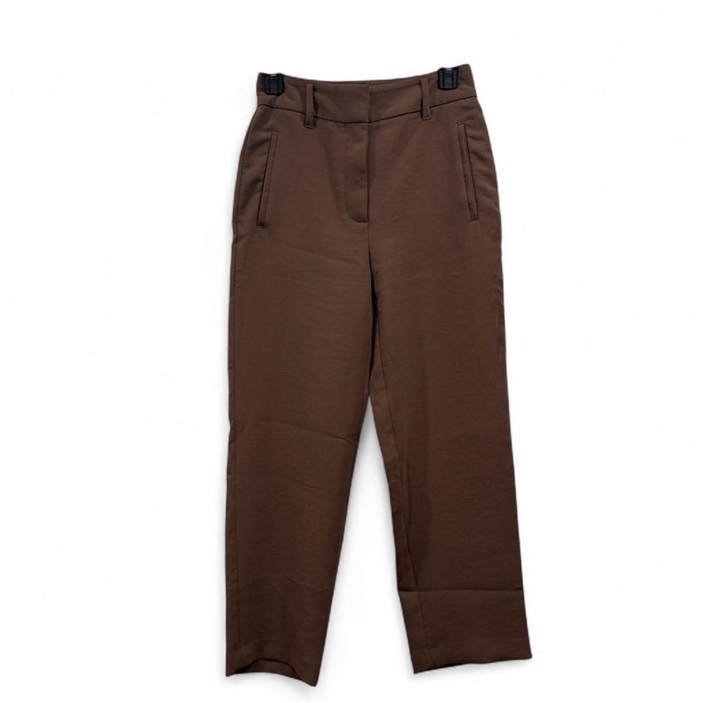 Aritzia Brown Tailored Trousers